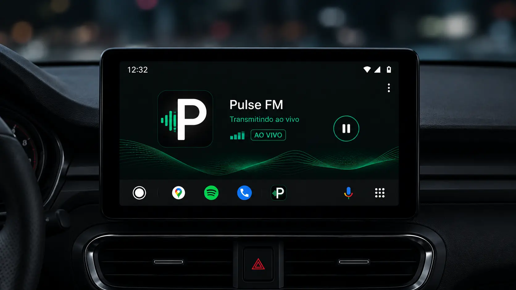 App BRASCAST en Apple CarPlay
