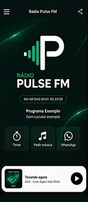 App BRASCAST en el móvil